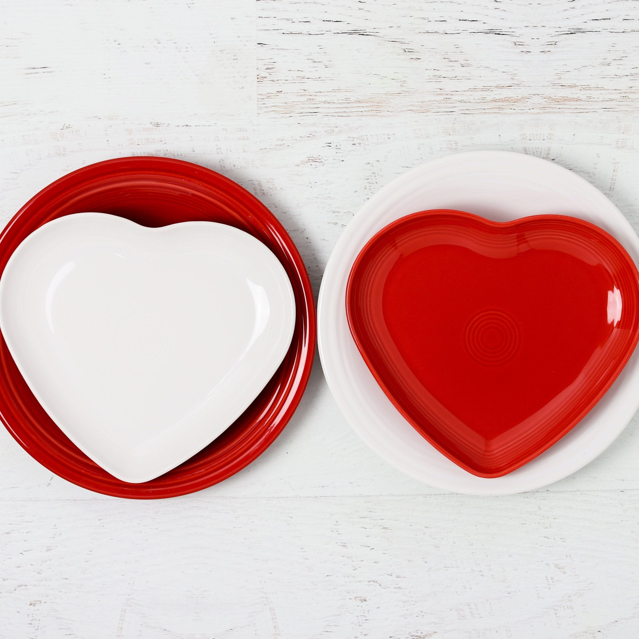 Fiesta China Retired Fiesta 9 Inch Heart Shaped Plate - Image 6