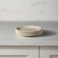 Alternative view of Fiesta China Linen Set of 4 Classic Rim 7 1/4 Inch Salad Plate