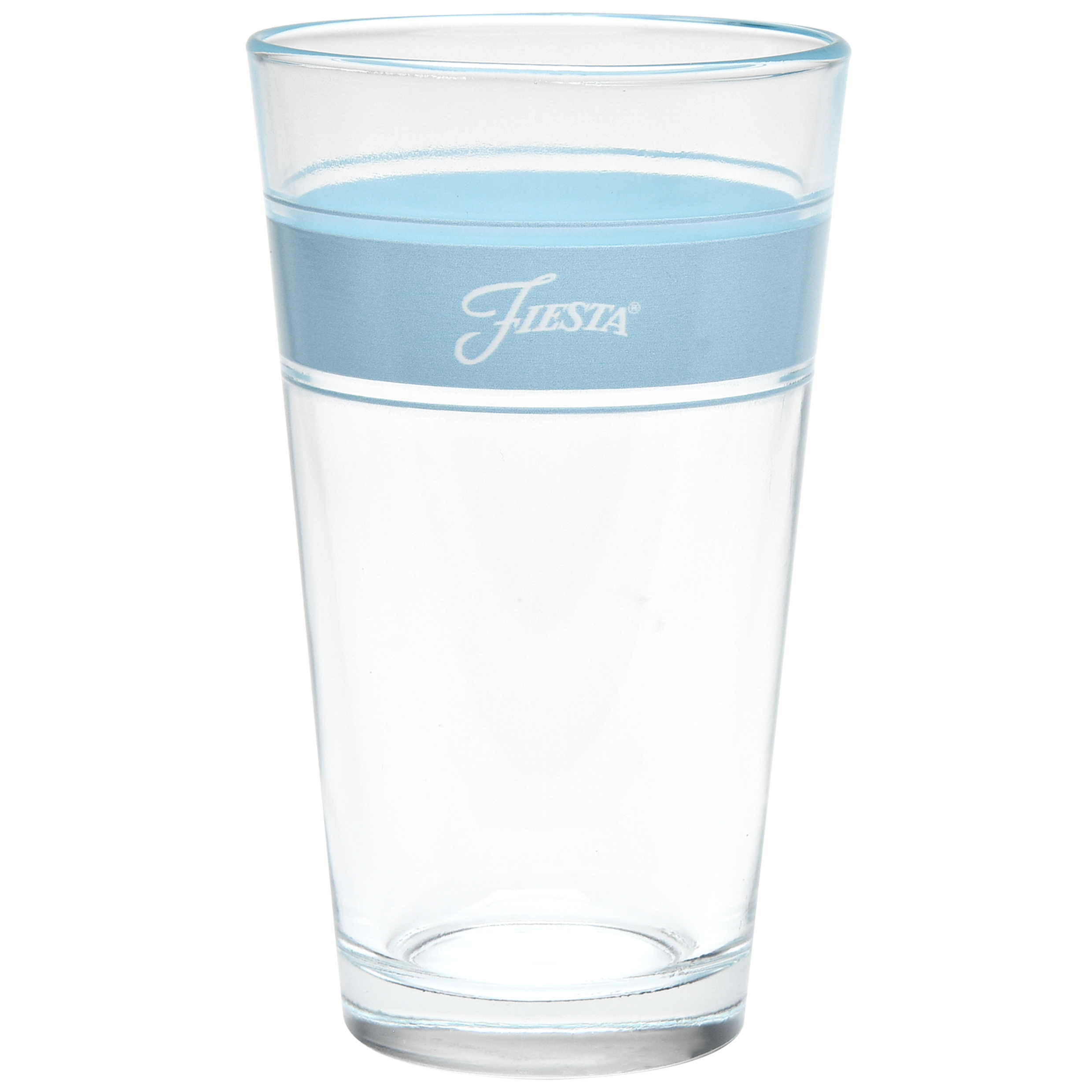 Fiesta China Coastal Blues 16 oz. Frame Cooler Mixed Color - Set of 4 - Image 2