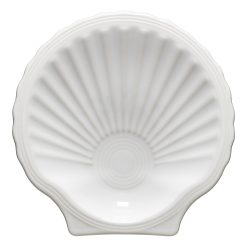 Alternative view of Fiesta China New Retired Shell Shaped Plate 8 1/4 Inch