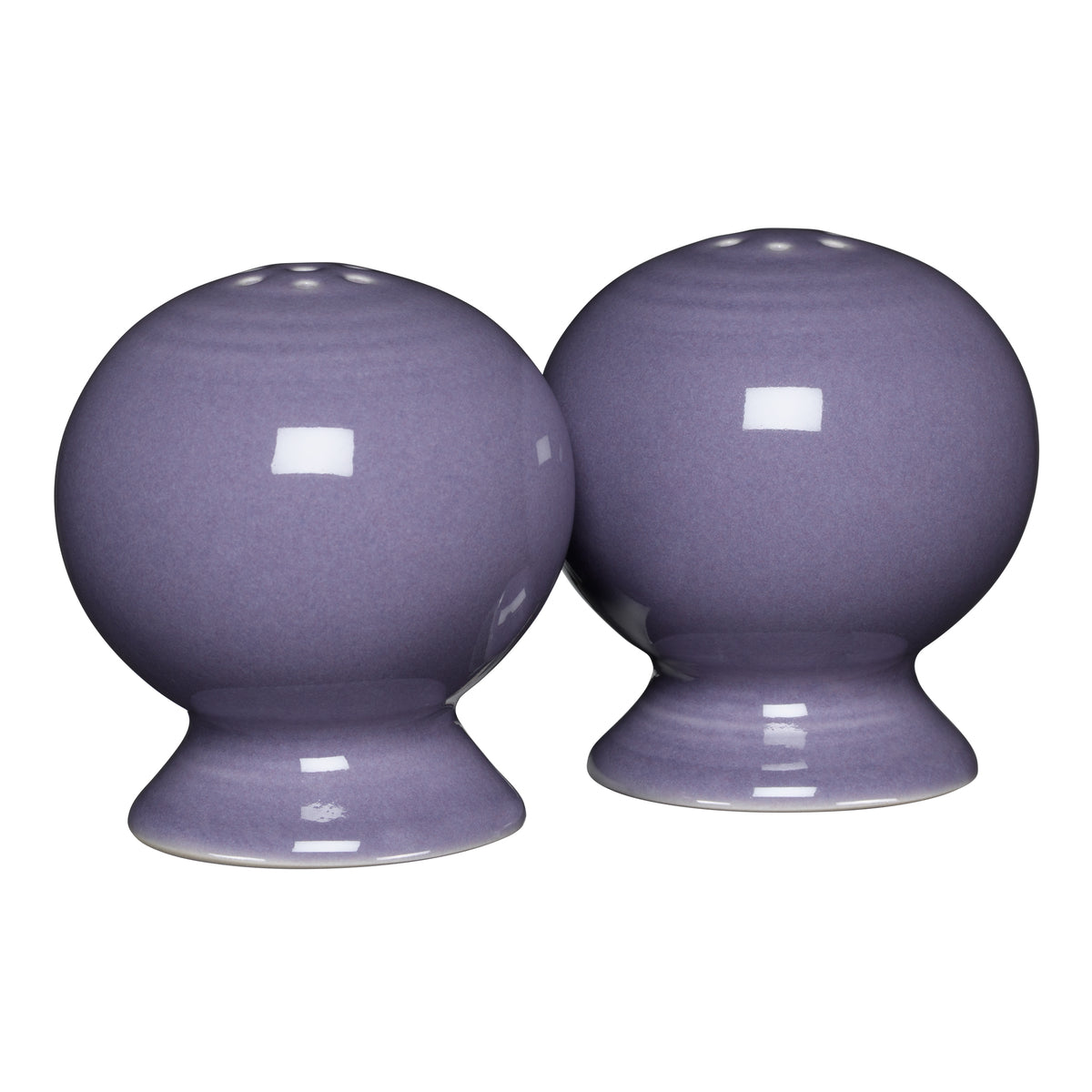 Fiesta China Lavender 2 5/8 Inch Salt and Pepper Shaker Set