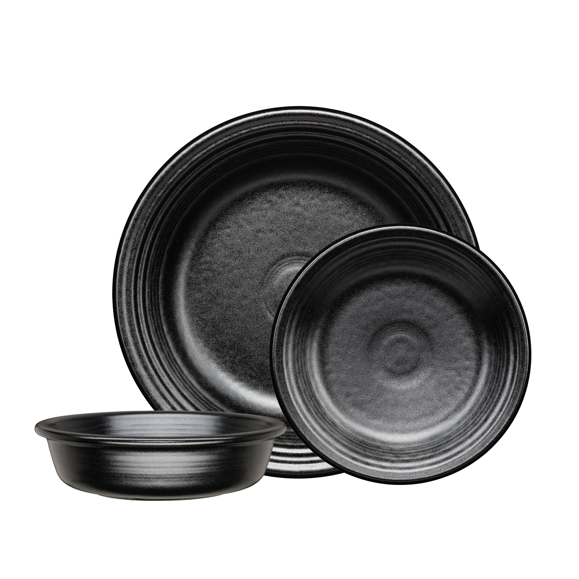 Fiesta China Classic Rim 3-Piece Place Setting, Service for 1 Foundry