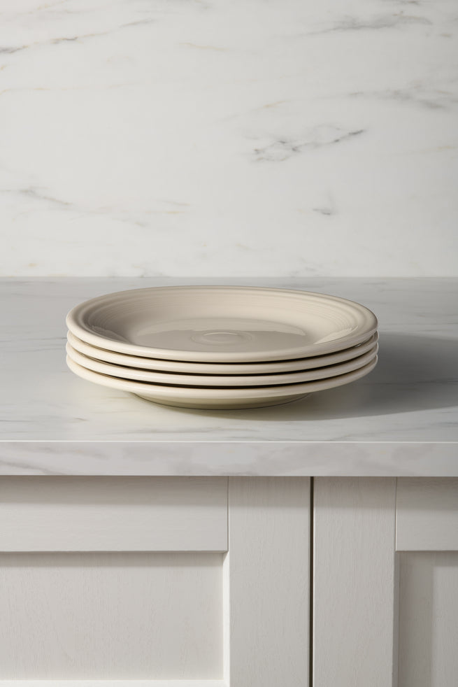 Fiesta China Linen Set of 4 Classic Rim 10 1/2 Inch Dinner Plate - Image 2