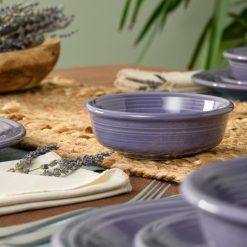 Alternative view of Fiesta China Lavender Classic Rim 5 5/8 Inch Small Bowl 15 OZ