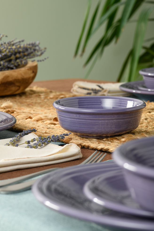 Fiesta China Lavender Classic Rim 5 5/8 Inch Small Bowl 15 OZ - Image 2