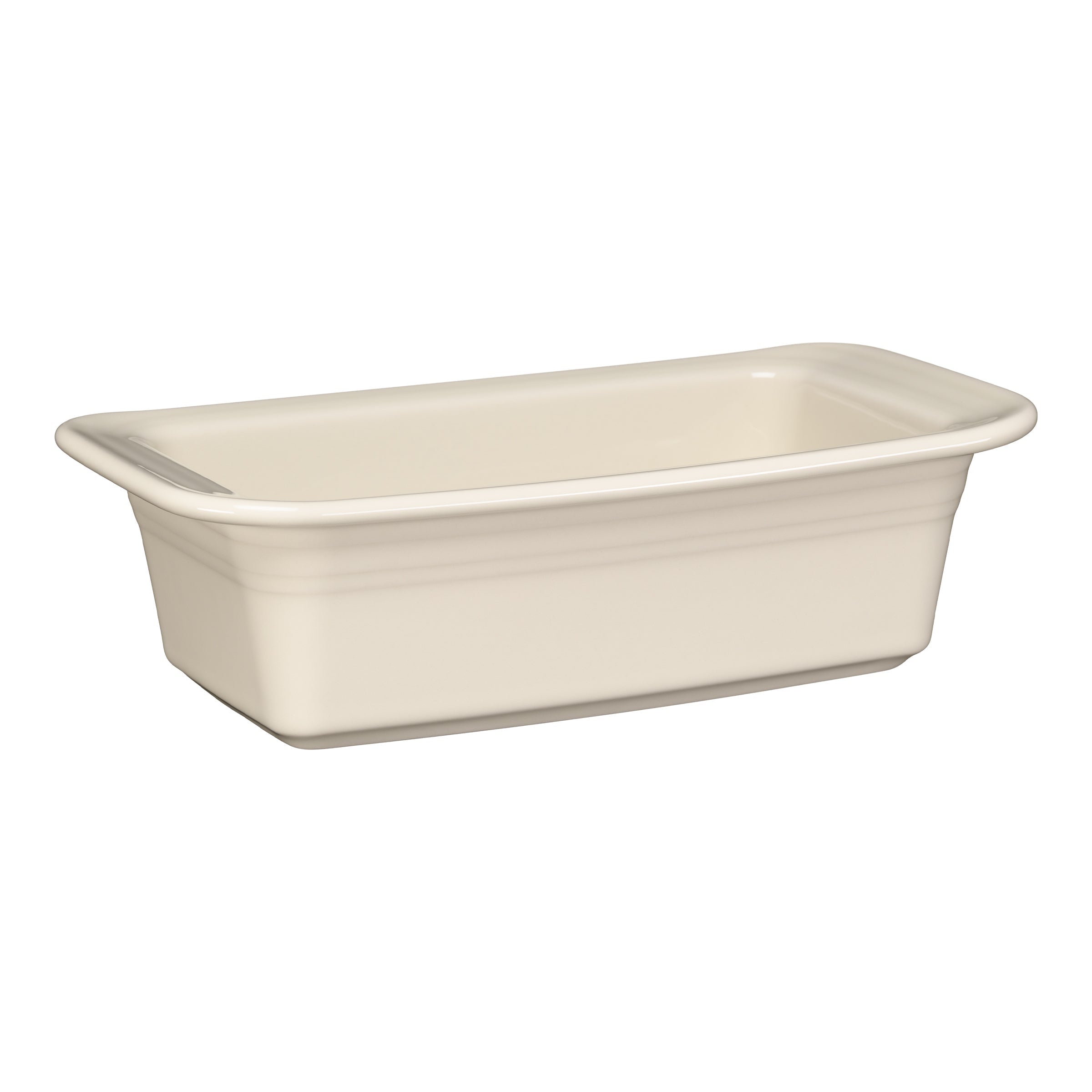 Fiesta China Fiesta Linen 10 3/4 Inch x 5 3/4 Inch Loaf Pan Baker 1.4 Quarts