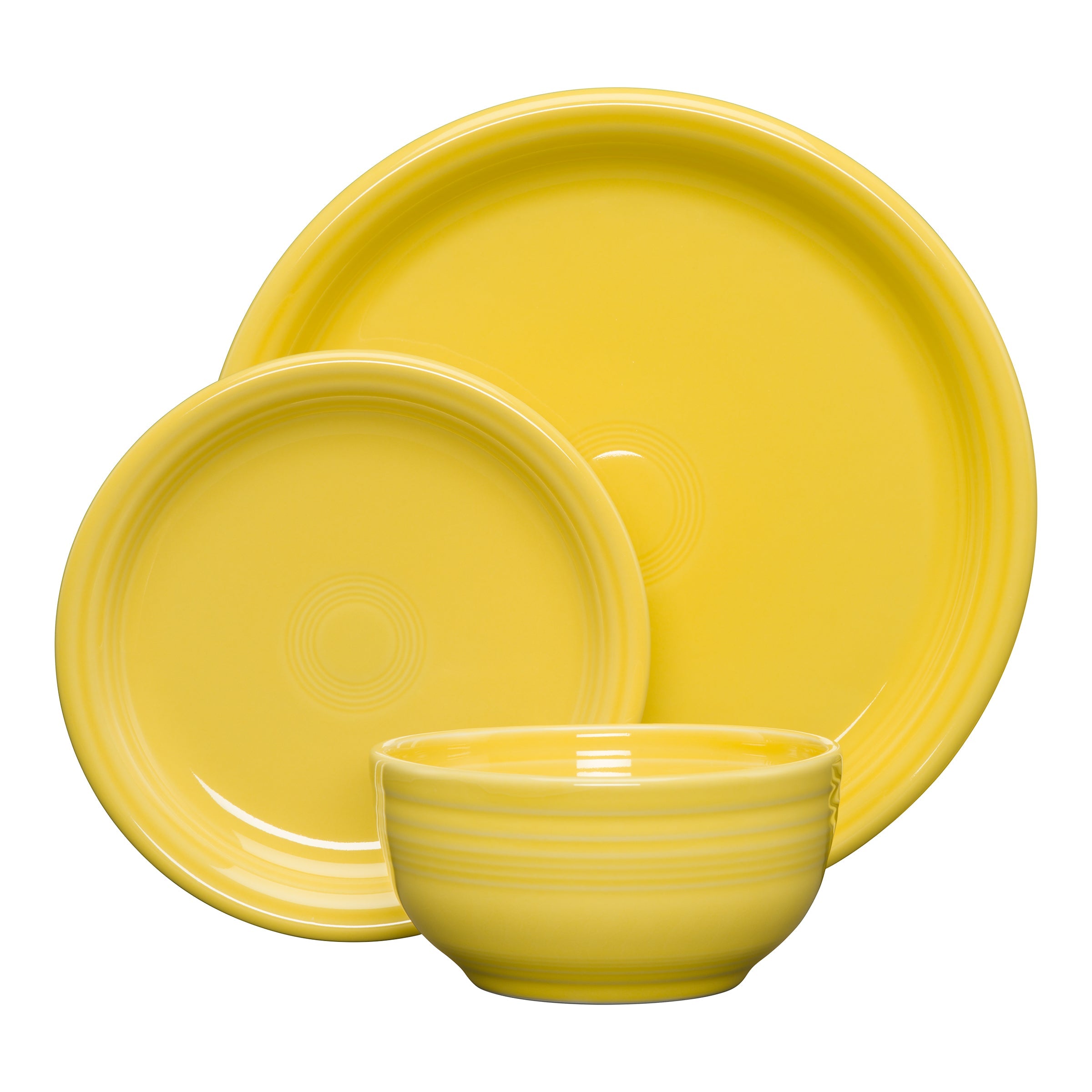 Fiesta China New Retired Bistro Coupe 3-Piece Place Setting, Service for 1 - Image 2