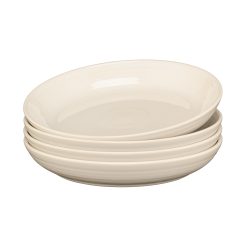 Fiesta China Linen Coupe 8 1/2 Inch Luncheon Bowl 26 OZ, Set of 4