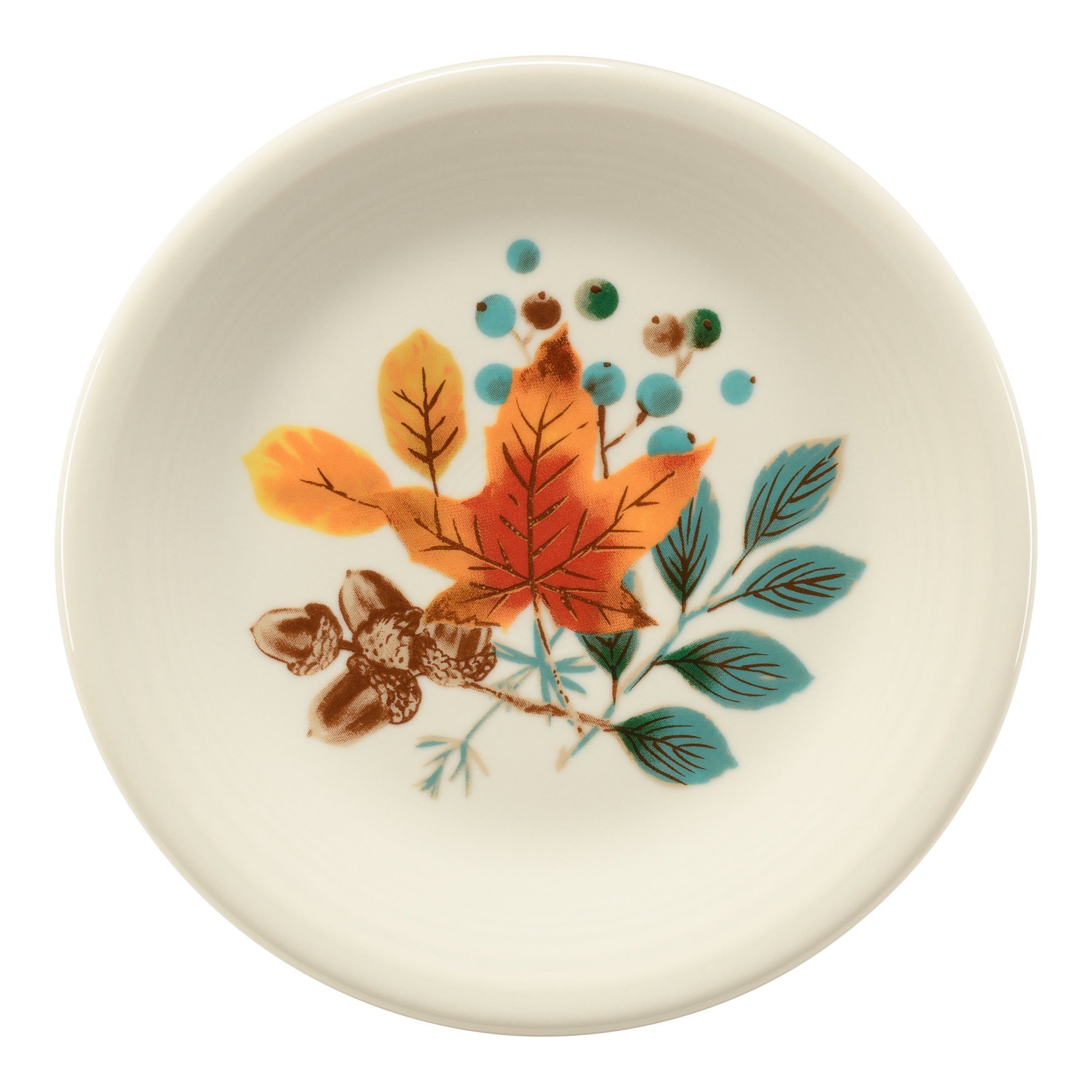 Fiesta China Autumn Fields Classic Rim 7 1/4 Inch Salad Plate