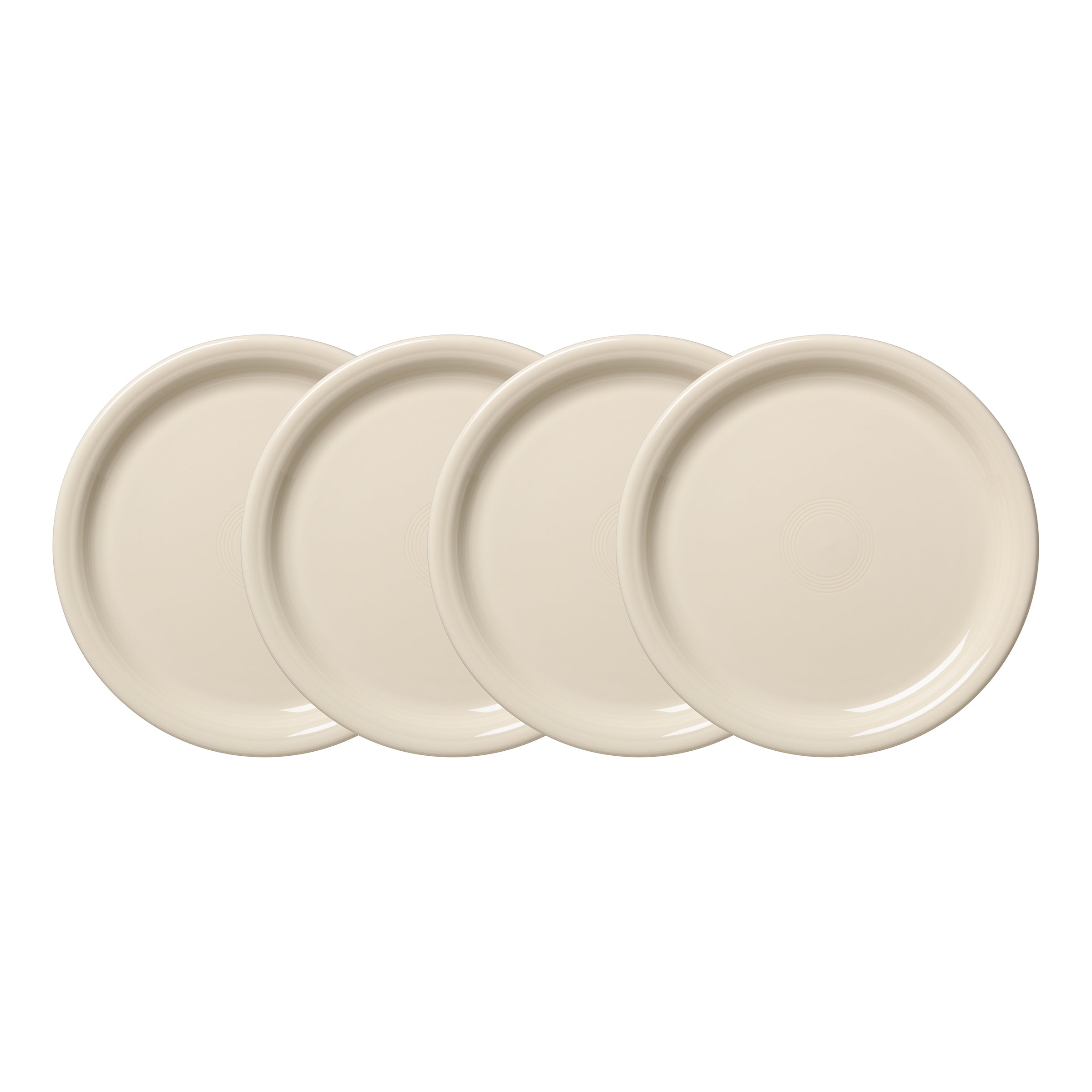 Fiesta China Linen Set of 4 Bistro Coupe 9 Inch Luncheon Plate