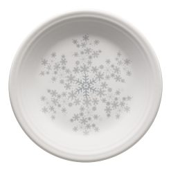 Fiesta China White Snowflake Classic Rim 7 1/4 Inch Salad Plate