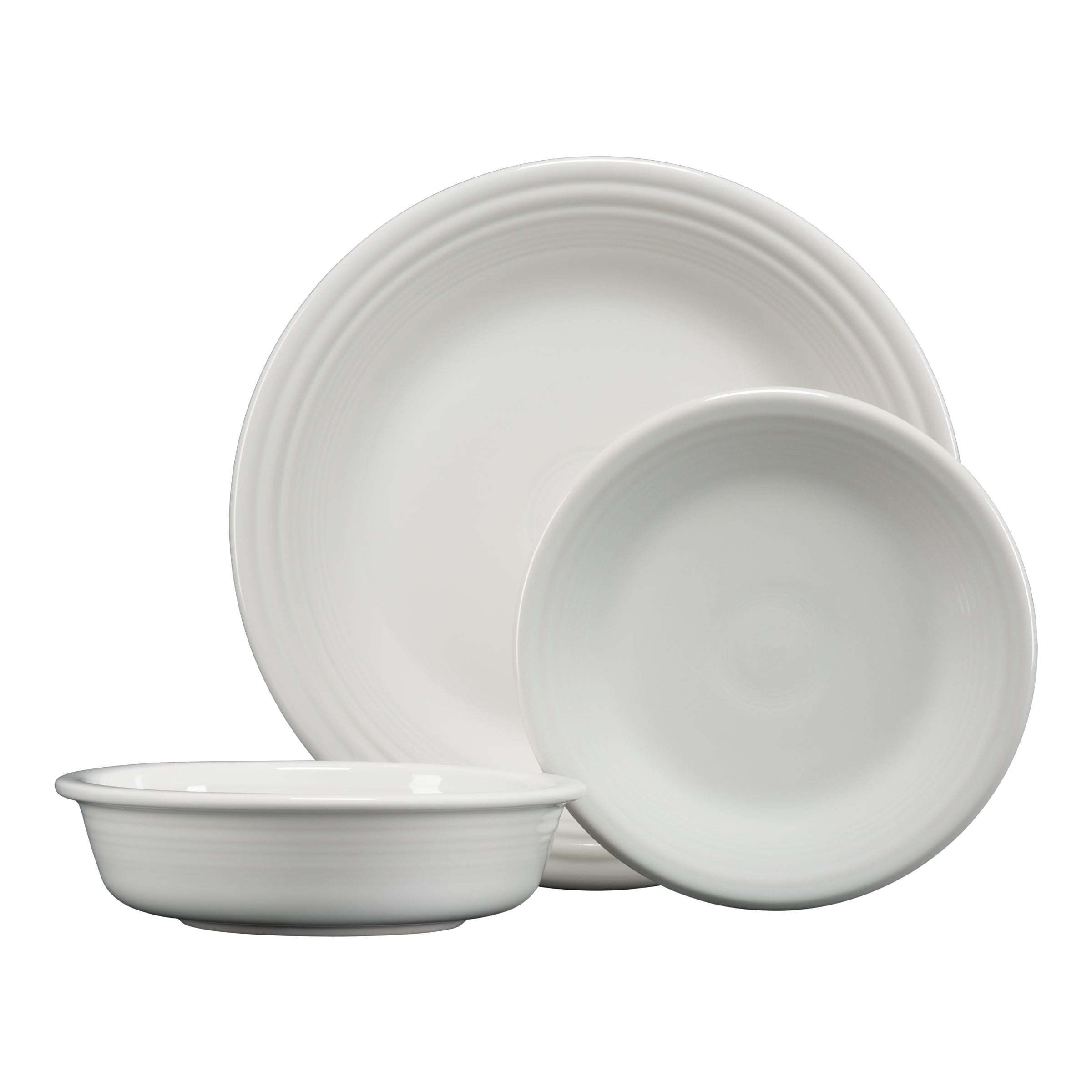 Fiesta China Classic Rim 3-Piece Place Setting, Service for 1 - Image 2