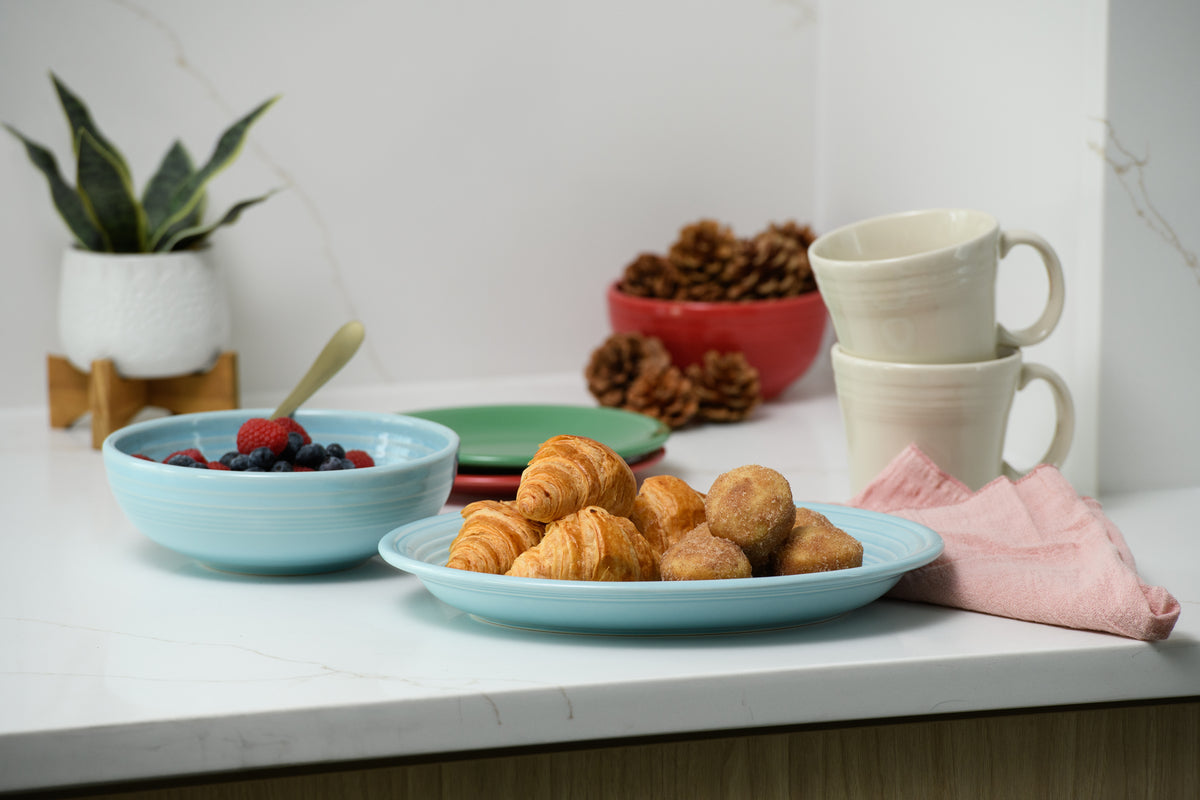 Fiesta China 2-Piece Serve Set 11 5/8 Inch Oval Platter & 38 OZ Bistro Bowl - Image 7