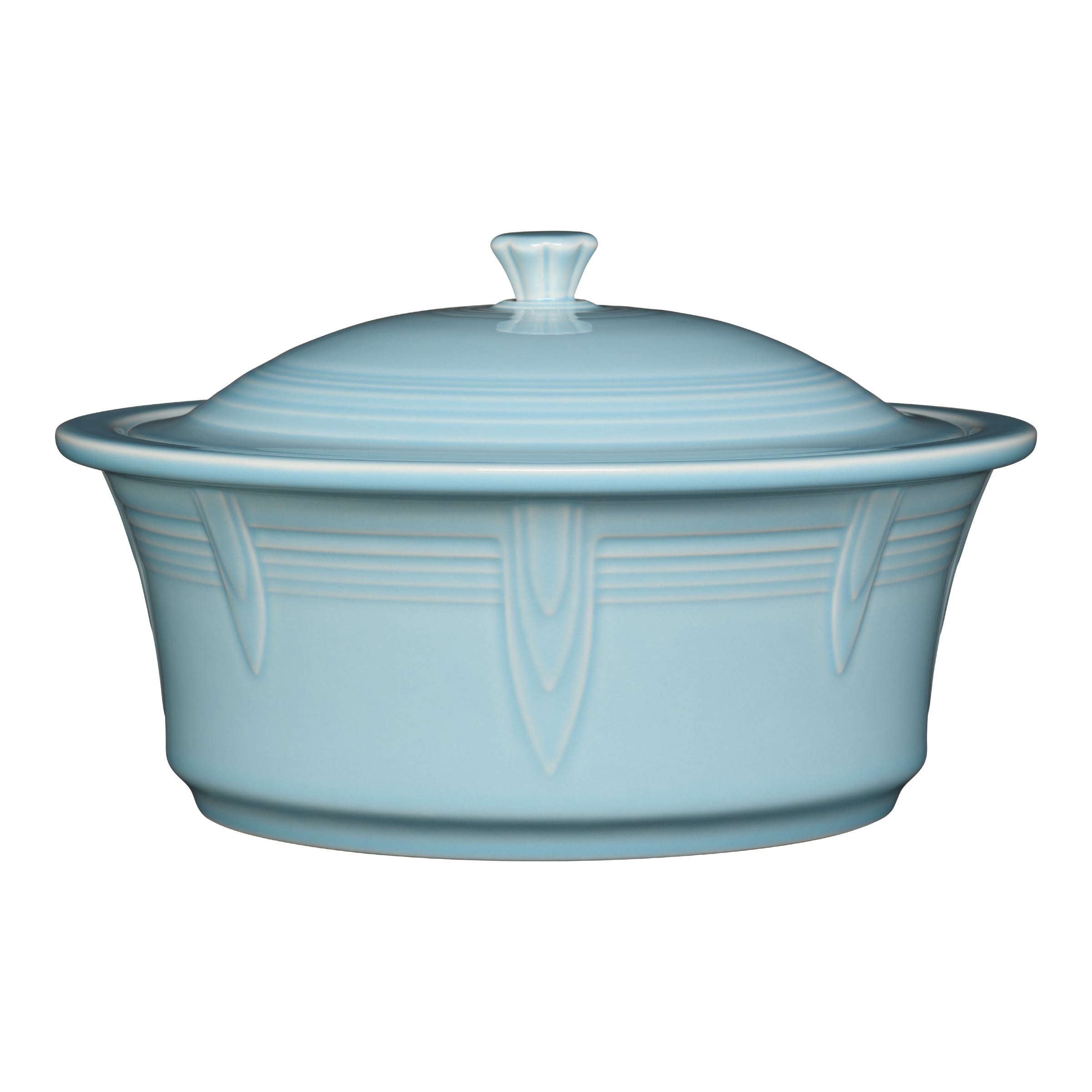 Fiesta China Large 10 Inch Round Covered Casserole 2.8 Quart - Image 7