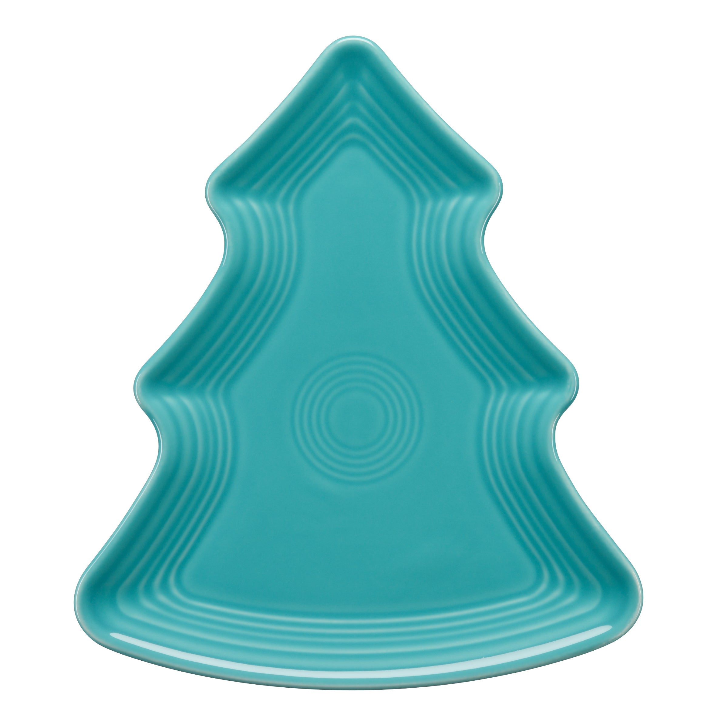 Fiesta China Retired Fiesta Tree Shaped Plate 10 1/8 Inch