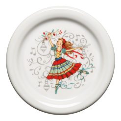 Fiesta China Nutcracker Ballerina 4 3/8 Inch Coaster and Mug Cover