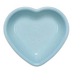 Fiesta China Sky Small Heart Bowl