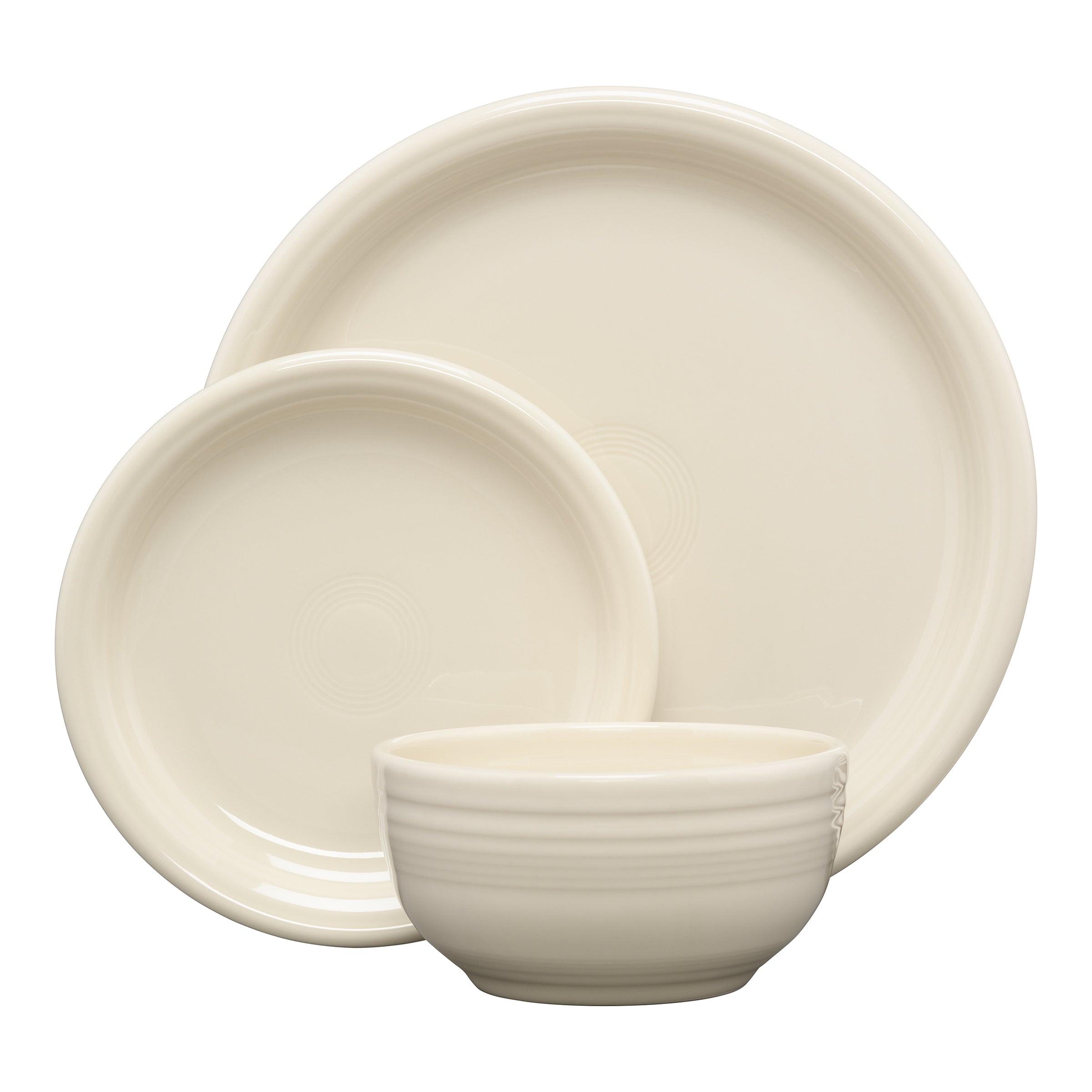 Fiesta China Bistro Coupe 3-Piece Place Setting, Service for 1 - Image 3