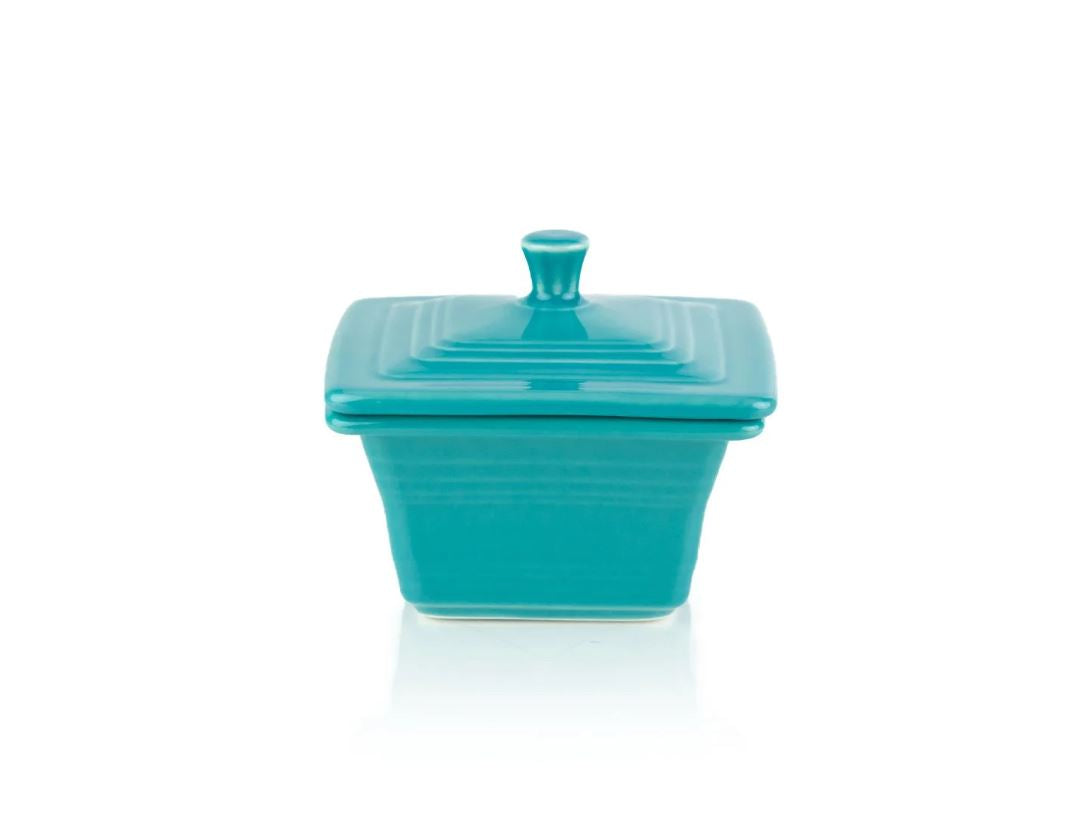 Fiesta China New Retired Fiesta Covered Box 4 5/8 Inch x 3 3/4 Inch - Image 6
