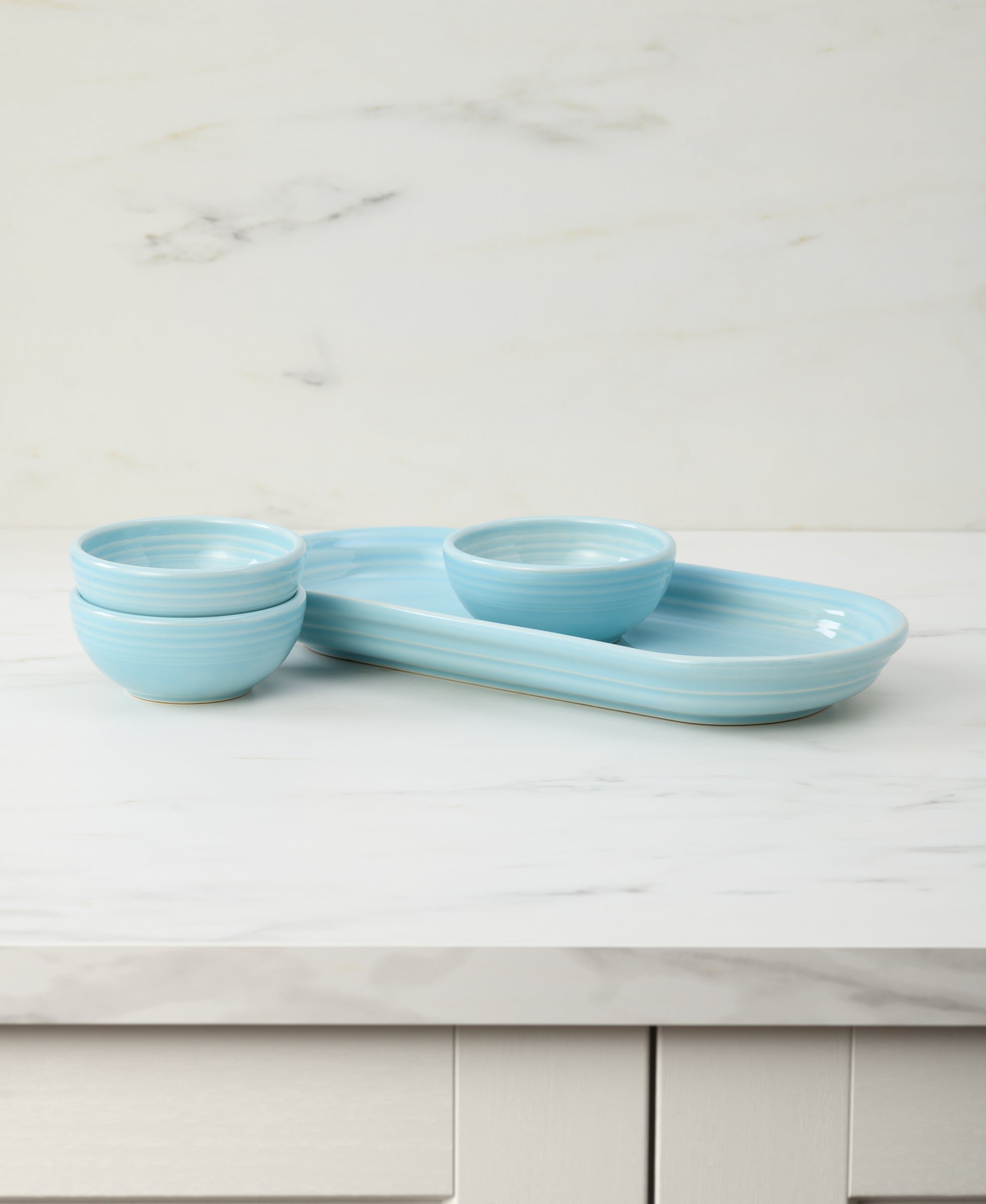 Fiesta China Fiesta 4-Piece Condiment Set Sky - Image 2