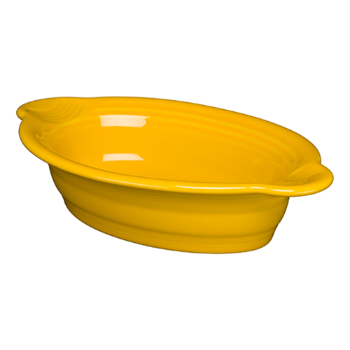Fiesta China Fiesta 9 1/8 Inch Oval Individual Casserole 13 OZ - Image 2