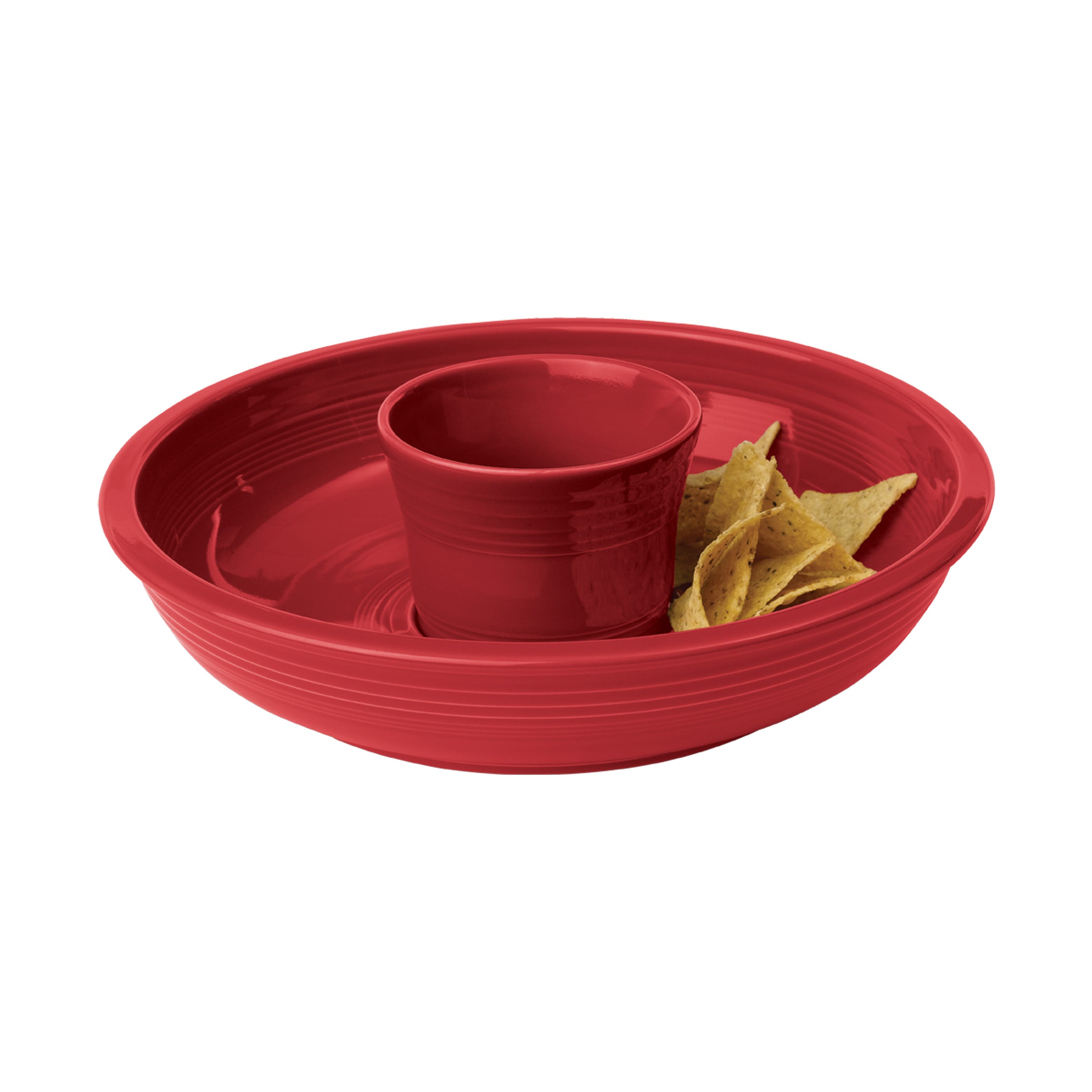 Fiesta China 2-Piece Chip and Dip Set 12 7/8 Inch - Image 2