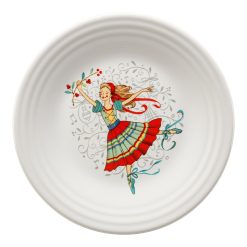 Fiesta China Nutcracker Ballerina Classic Rim 9 Inch Luncheon Plate