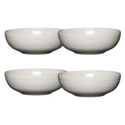 Fiesta China White Set of 4 Bistro Coupe 7 5/8-Inch 38OZ Medium Bowls