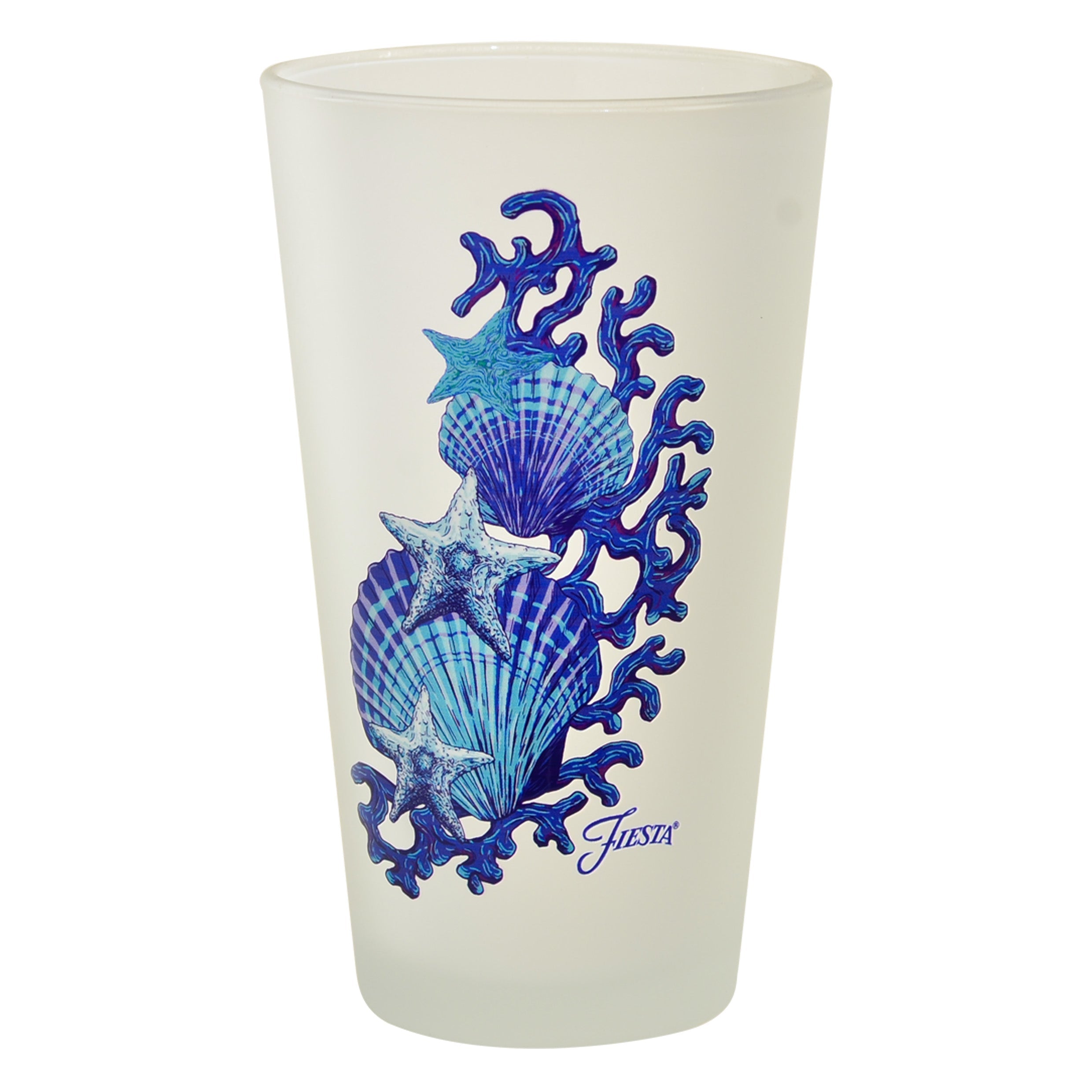 Fiesta China Retired 16 oz. Fiesta® Coastal Frosted Cooler, Set of 4 - Image 2