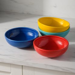 Alternative view of Fiesta China Mixed Vibrant Bistro Coupe 7 5/8-Inch 38OZ Medium Bowls, Set of 4