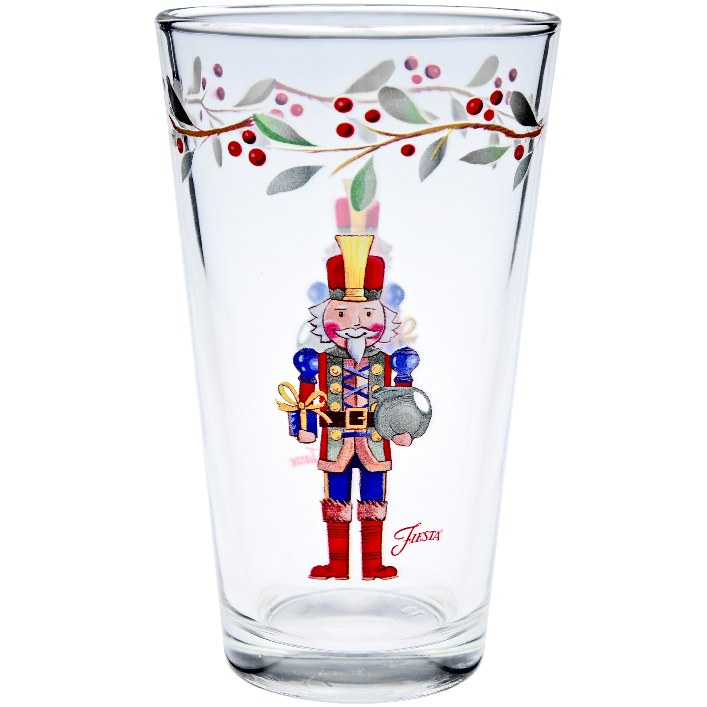 Fiesta China Nutcracker The Giver 16 oz. Cooler Glass - Set of 4 - Image 3