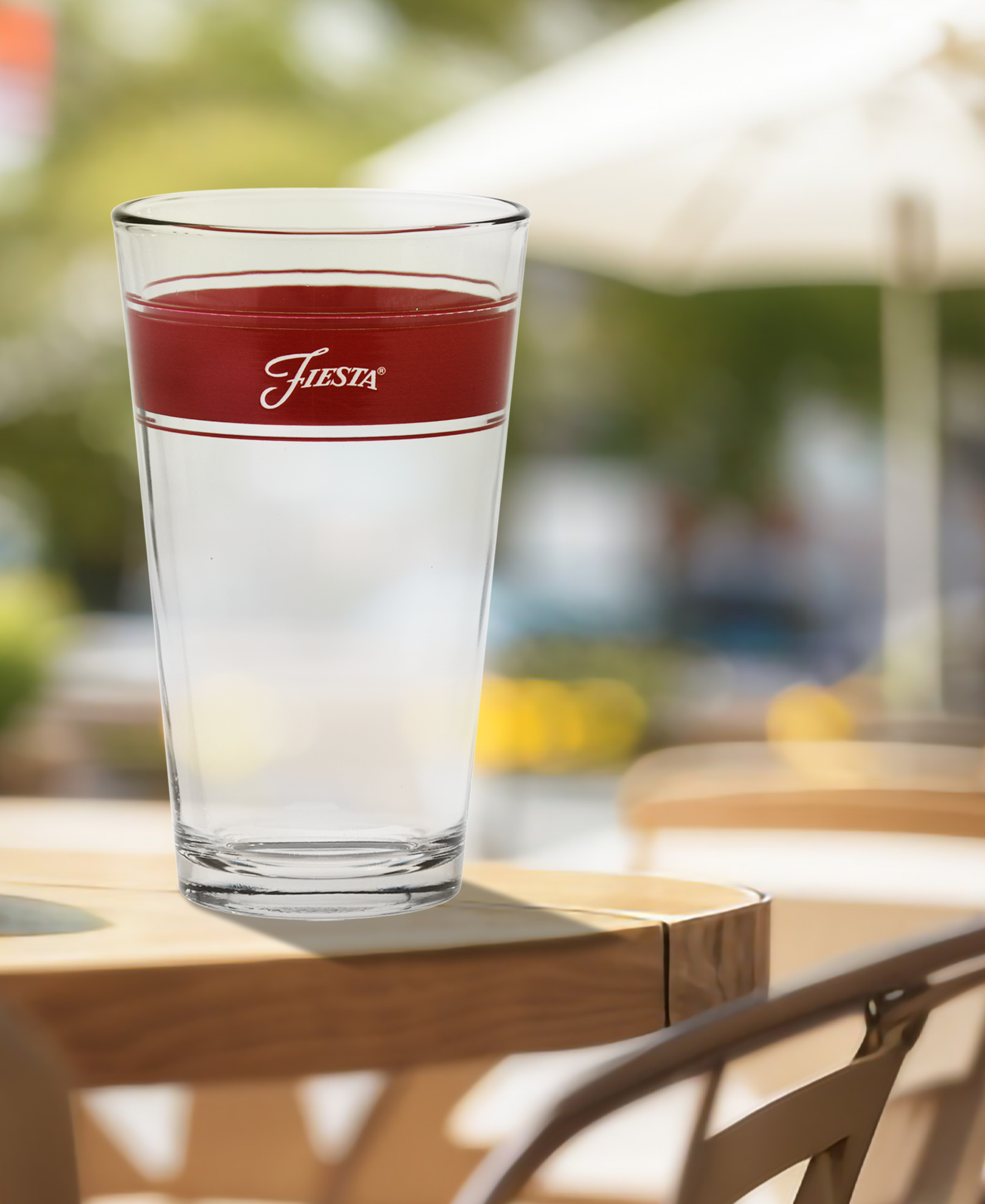 Fiesta China 16 oz. Fiesta® Frame Cooler Scarlet - Set of 4 - Image 2