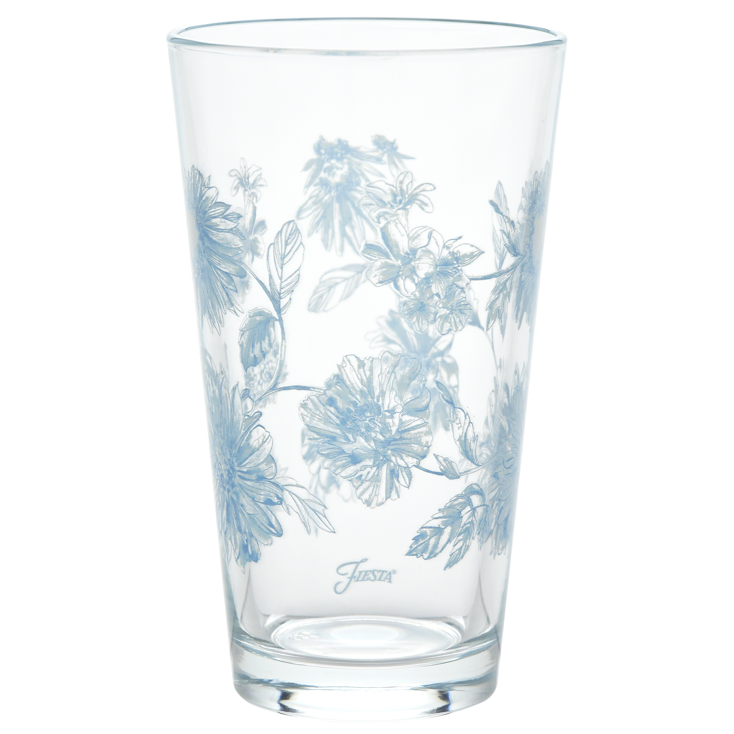 Fiesta China Botanical Floral 16 oz. Cooler Glass - Set of 4 - Image 2