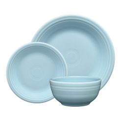 Fiesta China Sky Classic Bistro 3-Piece Place Setting, Service for 1