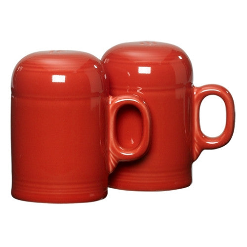 Fiesta China Fiesta 4 5/8 Inch Rangetop Large Salt and Pepper Shaker Set - Image 4