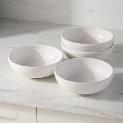 Alternative view of Fiesta China White Set of 4 Bistro Coupe 7 5/8-Inch 38OZ Medium Bowls