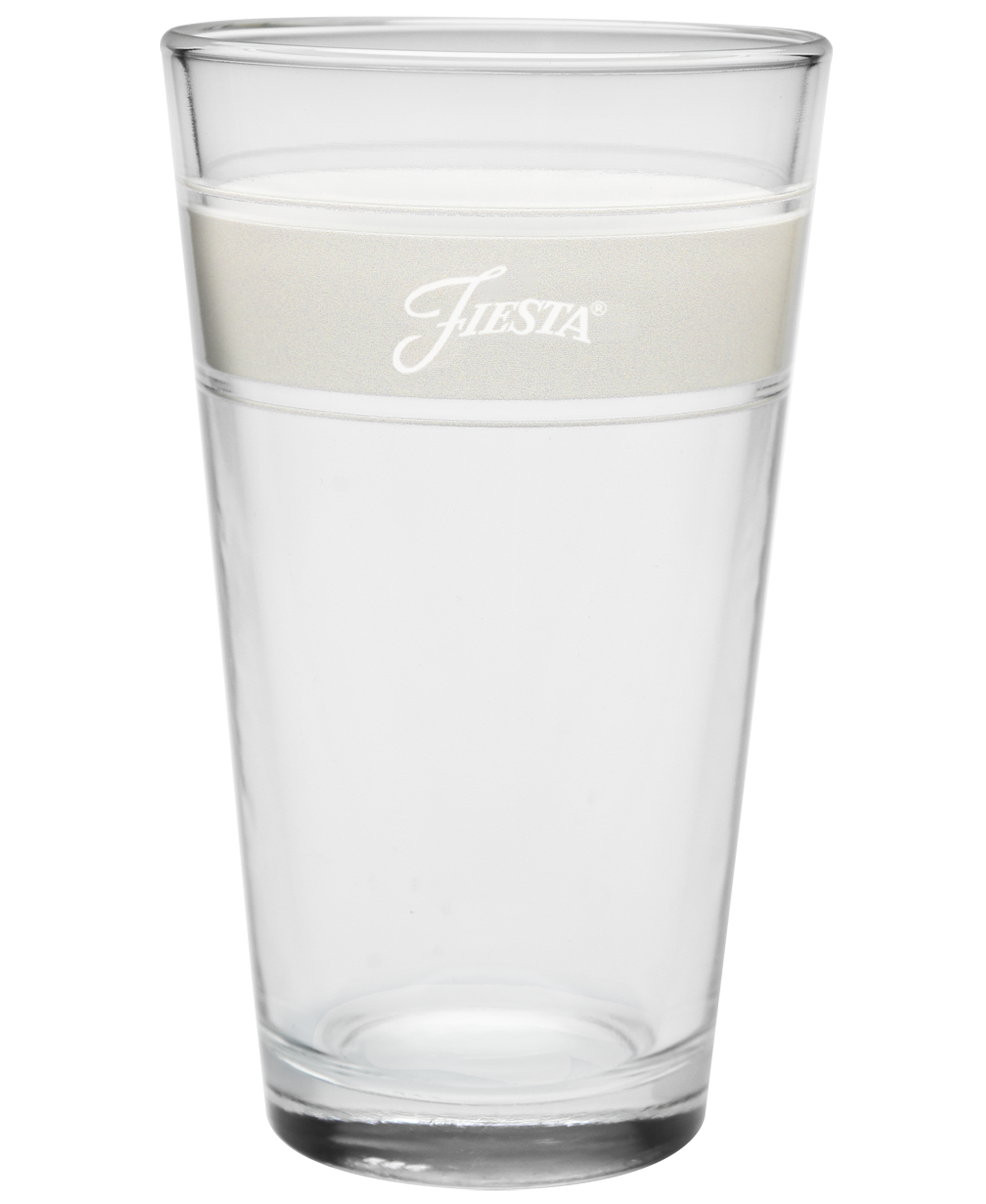 Fiesta China Linen 16 oz. Frame Cooler Glass - Set of 4 - Image 2
