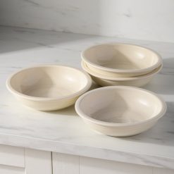 Alternative view of Fiesta China Linen Set of 4 Classic Rim 8 3/8-Inch 34OZ Pasta Bowls