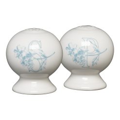 Fiesta China Botanical Floral Sky 2 5/8 Inch Salt and Pepper Shaker Set