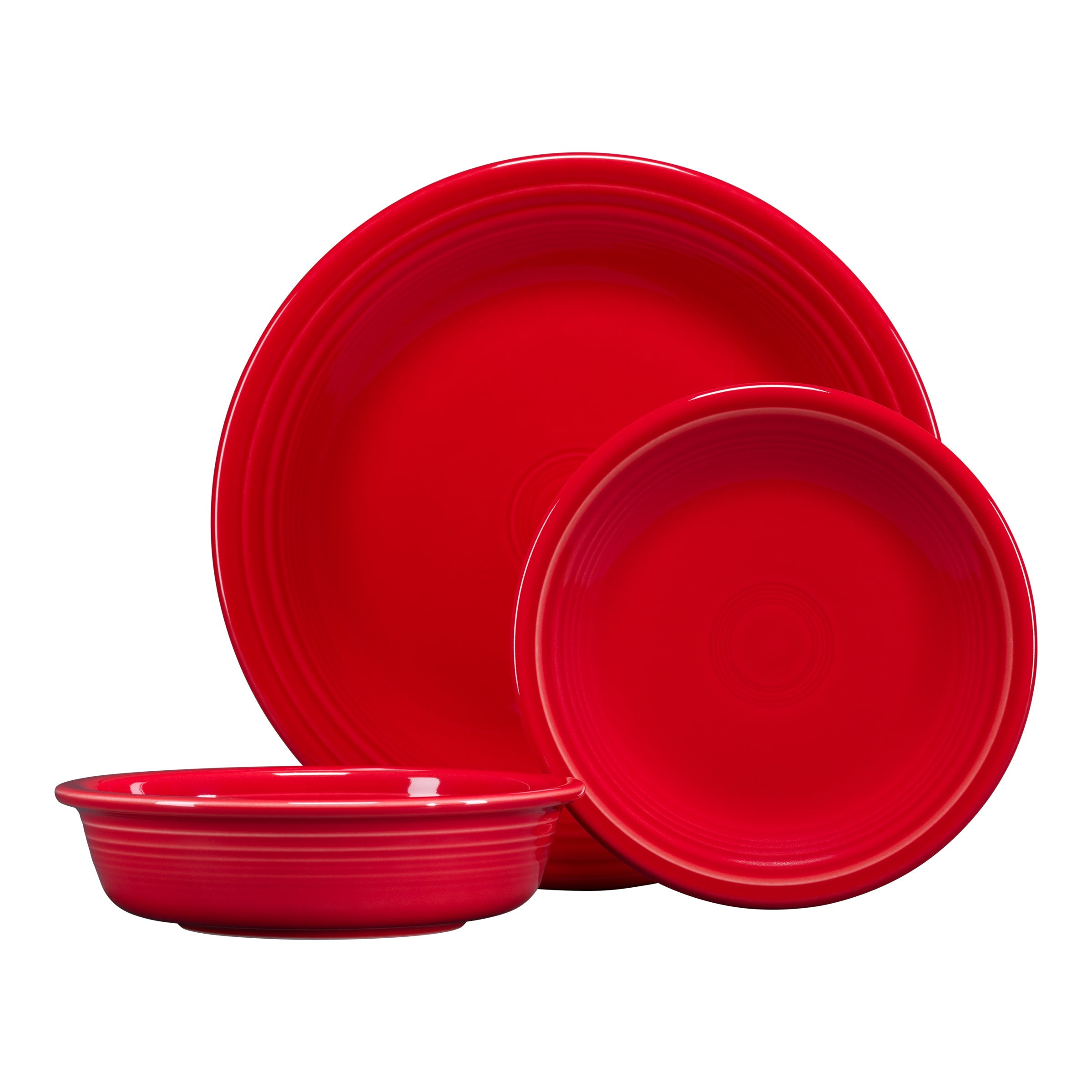 Fiesta China Classic Rim 3-Piece Place Setting, Service for 1 - Image 6