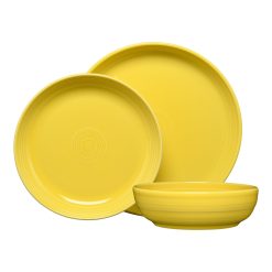 Fiesta China New Retired Coupe Bowl 3-Piece Place Setting