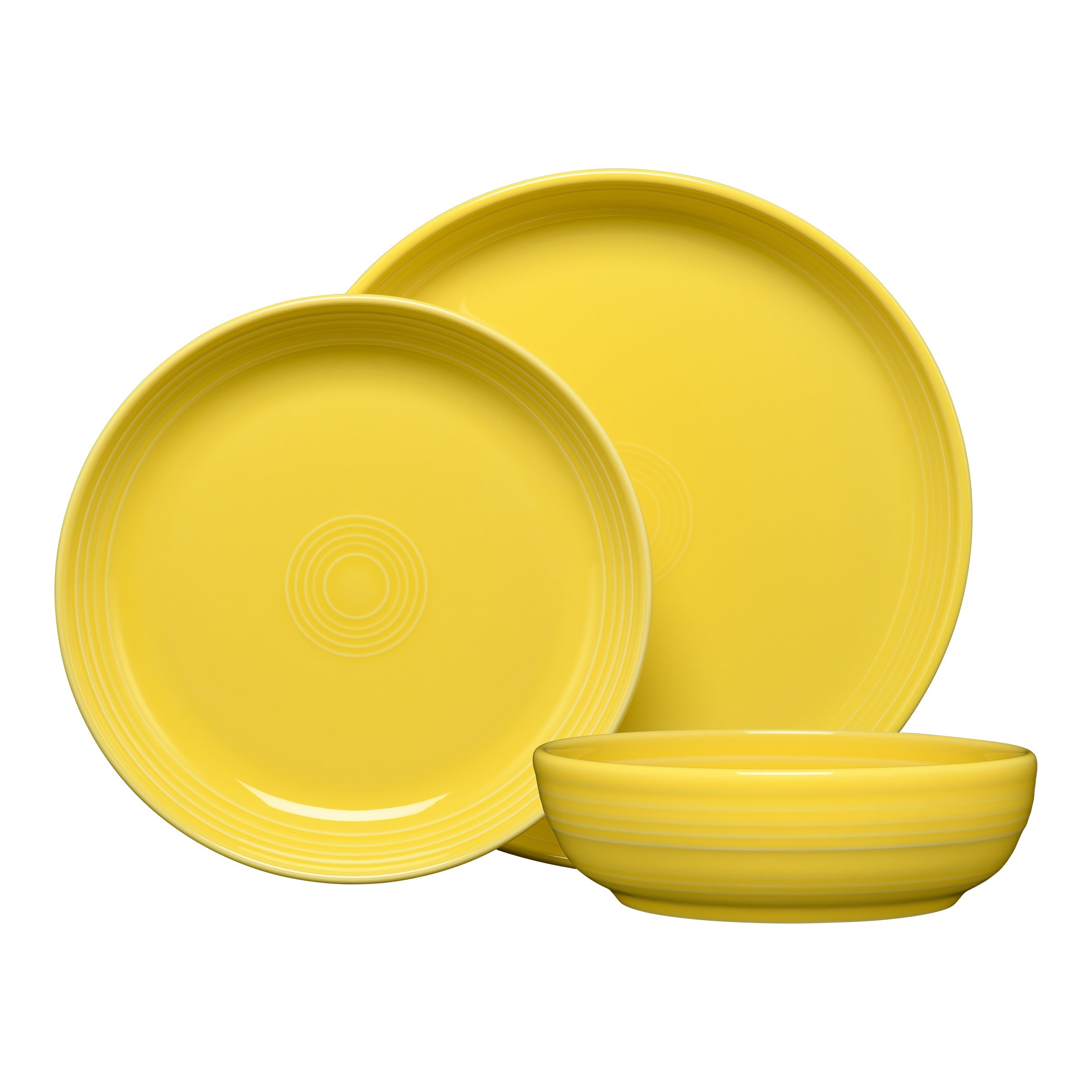 Fiesta China New Retired Coupe Bowl 3-Piece Place Setting