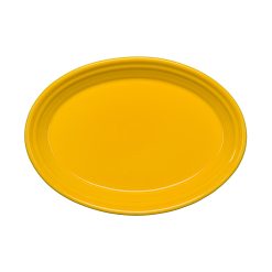 Alternative view of Fiesta China Fiesta 9 5/8 Inch Small Oval Serving Platter