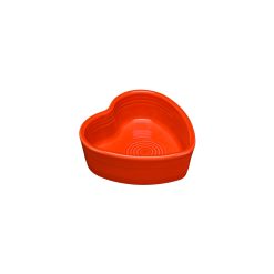Alternative view of Fiesta China Retired Heart Shaped Ramekin 4 1/2 Inch