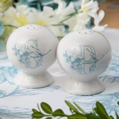 Alternative view of Fiesta China Botanical Floral Sky 2 5/8 Inch Salt and Pepper Shaker Set