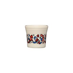 Fiesta China 4th of July 1 1/2, OZ Ceramic Shot Glass