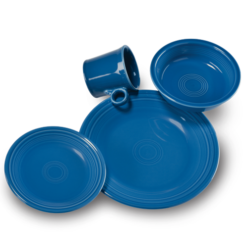 Fiesta China Classic Rim 4-Piece Place Setting, Service for 1 - Image 6