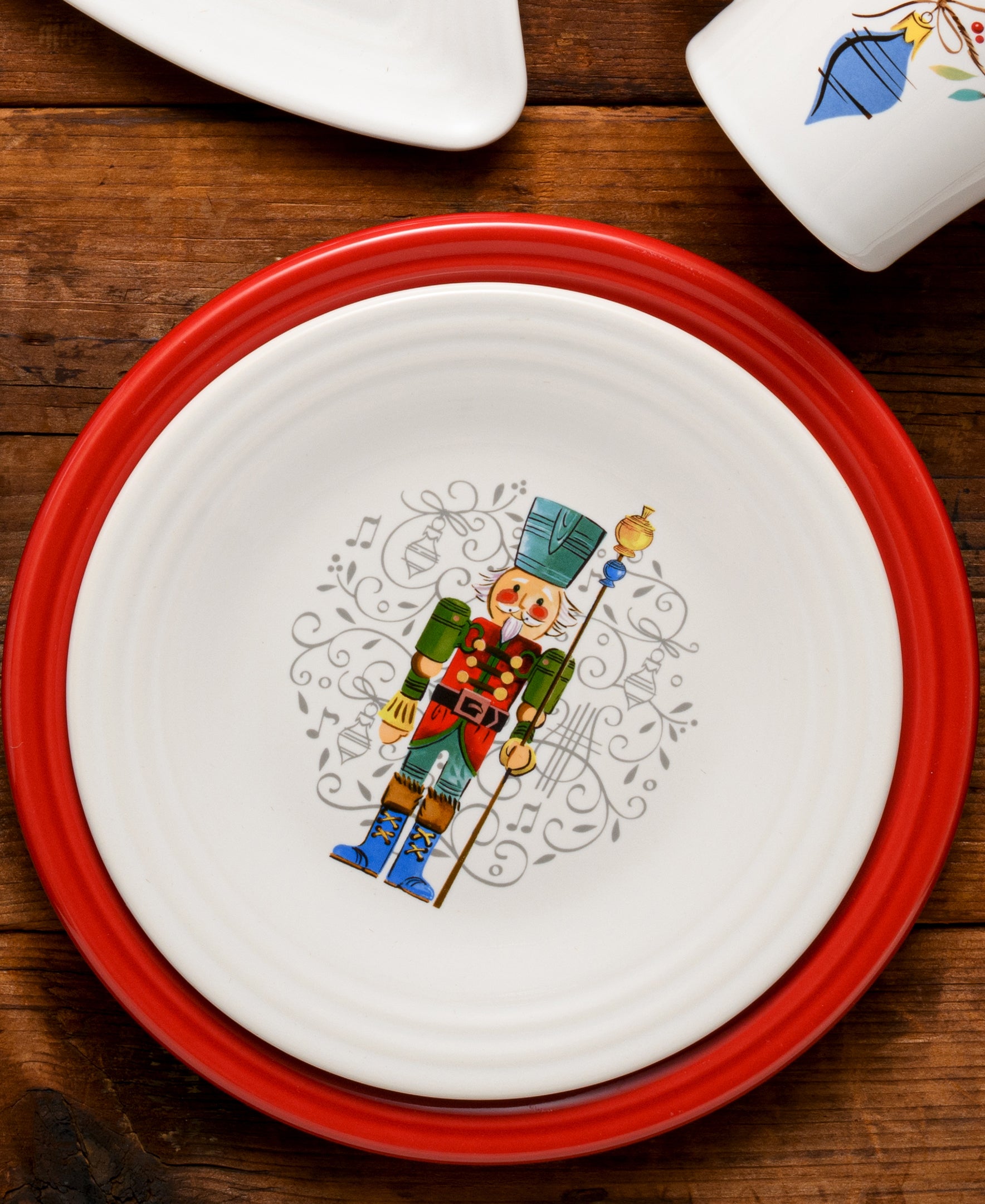 Fiesta China Nutcracker The Guardian Classic Rim 9 Inch Luncheon Plate - Image 2