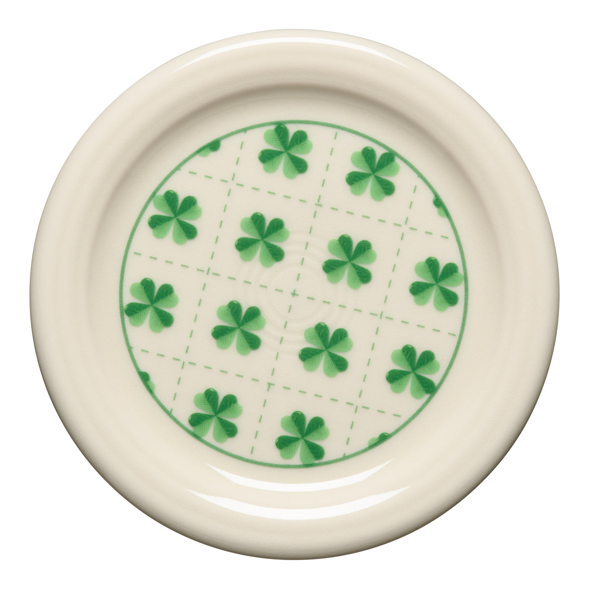 Fiesta China St. Patrick's 4 3/8 Inch Coaster and Mug Cover