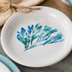 Alternative view of Fiesta China New Retired Coastal Bistro Coupe 7 1/4 Inch Salad Plate